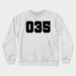 Collectible Numbered Tee Collection: Find Your Number! Crewneck Sweatshirt